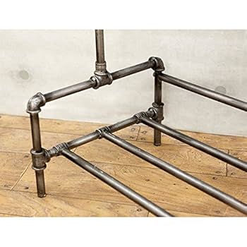 インダストリアル ガスパイプ&メタル コートスタンド 業務用 収納家具ガレージ インダストリアル ガスパイプ&メタル コートスタンド 業務用